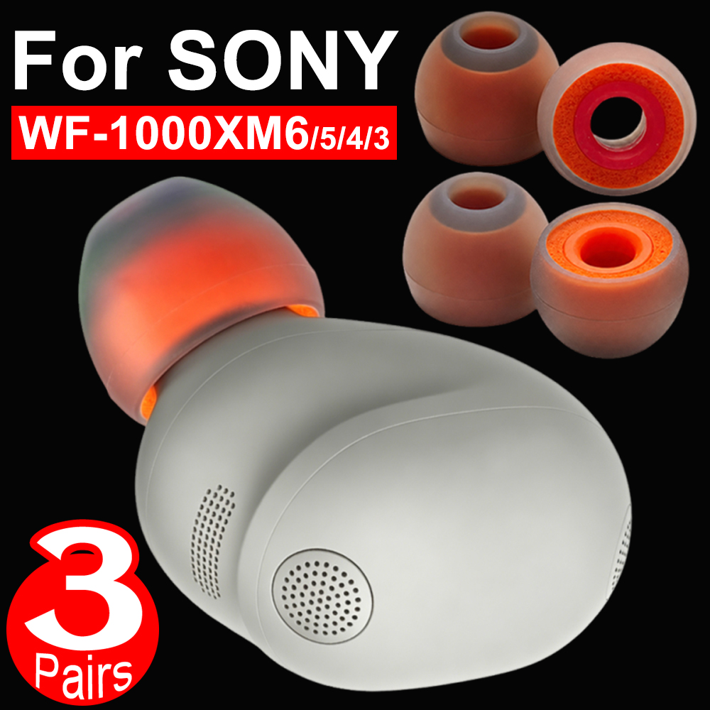 Earphone Foam Tip - Per Sony WF-1000XM6 WF-1000XM5/4 S/M/L: Cuscinetti